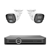 5MP 8 Channel PoE Security System, 6MP NVR, S+265., 256G Storage TF Card Capacity, Human & Vehicle Detection, Smart Playback, Smart Notification with Image Attached